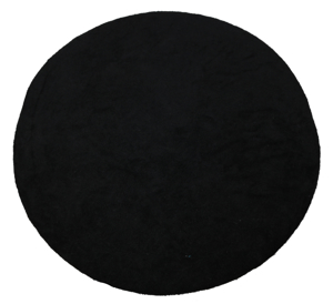 Obrazek Pokrowiec frotte na taboret kosmetyczny standardowy średnica 30-40 cm kolor czarny nr 28