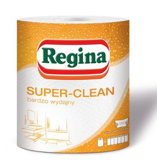 Obrazek Ręczniki papierowe kuchenne Ręcznik papierowy kuchenny Regina SUPER CLEAN MEGA-WYDAJNY