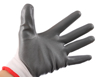 Obrazek Rękawice ochronne IDEALL TECH 70056 Rozmiar 9 Opakowanie 1 para Rękawice dziane bezszwowe pokryte nitrylem