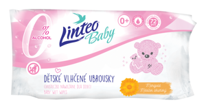Obrazek Chusteczki nawilżające Linteo Baby Soft&Cream Chusteczki nawilżane 72 sztuki