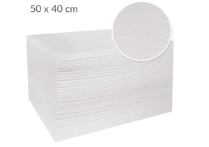 Obrazek Ręcznik celulozowy do pedicure Extra 50x40 50 szt. Ręczniki papierowe celulozowe do pedicure 50x40cm 50 listków