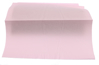 Obrazek Serweta  kosmetyczna podfoliowana do manicure pedicure 33x46 cm 100 szt.  Podkład pod foliowany różowy