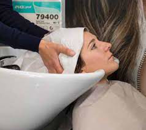 Obrazek Ręcznik jednorazowy kosmetyczny fryzjerski 40x80 cm 50 szt.  CELTEX AIRLAID ręczniki chłonne kosmetyczne 40 cm x 80 cm 50 szt. Chłonny ręcznik z tłoczeniem typu airlaid Di 50 szt.