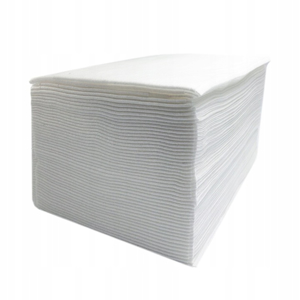 Obrazek Chusty zabiegowe 40x70 cm Ręcznik z włókniny z domieszką celulozy 50 szt. Myjki RĘCZNIKI FRYZJERSKIE Gładkie 40 cm x 70 cm