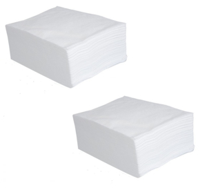 Obrazek Ręcznik z włókniny Soft perforowany składany 16x20 cm 100 szt.  Chusty zabiegowe włókninowe Soft perforowane składane 16x20 cm 100 szt.