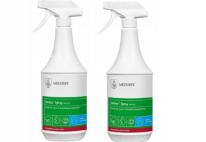 Obrazek VELOX SPRAY 1L DEZYNFEKCJA POWIERZCHNI Spray Neutral 1l Płyn Medisept Velox Spray Neutral 1l  Promocja 2 butelki