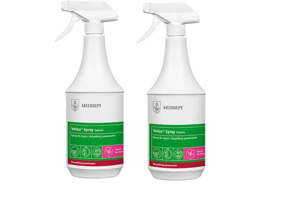 Obrazek VELOX SPRAY 1L DEZYNFEKCJA POWIERZCHNI TEA TONIC Płyn Medisept Velox Spray Tea Tonic 1l  2 sztuki